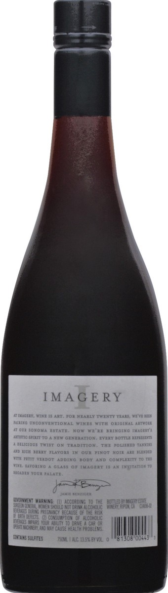 slide 2 of 7, Imagery Estate Winery Pinot Noir 750 ml, 750 ml