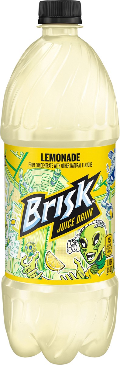 slide 5 of 5, Brisk Juice Drink, 1 l