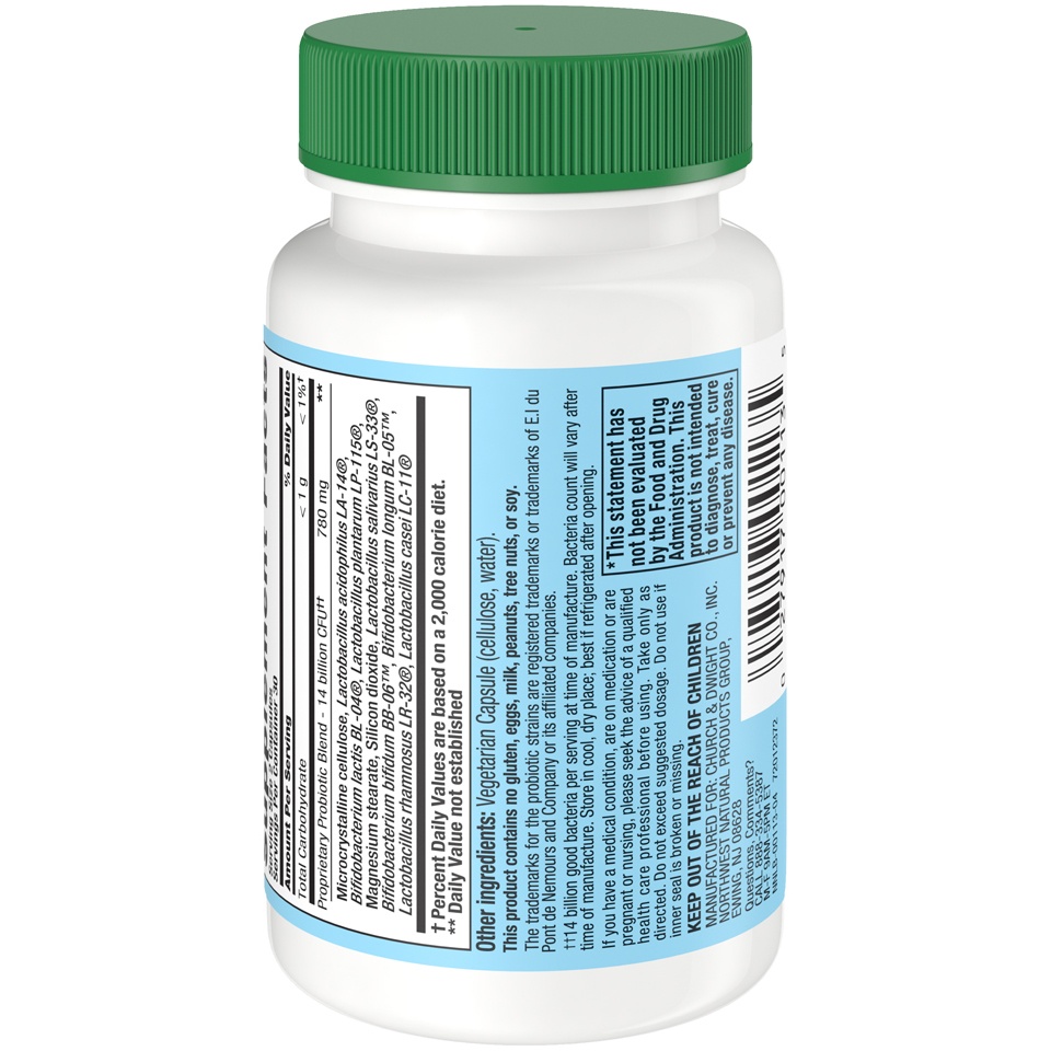 slide 3 of 4, Nutrition Now PB8™ Vegetarian Probiotic Supplement for Men and Women, 60 Count, 60 ct