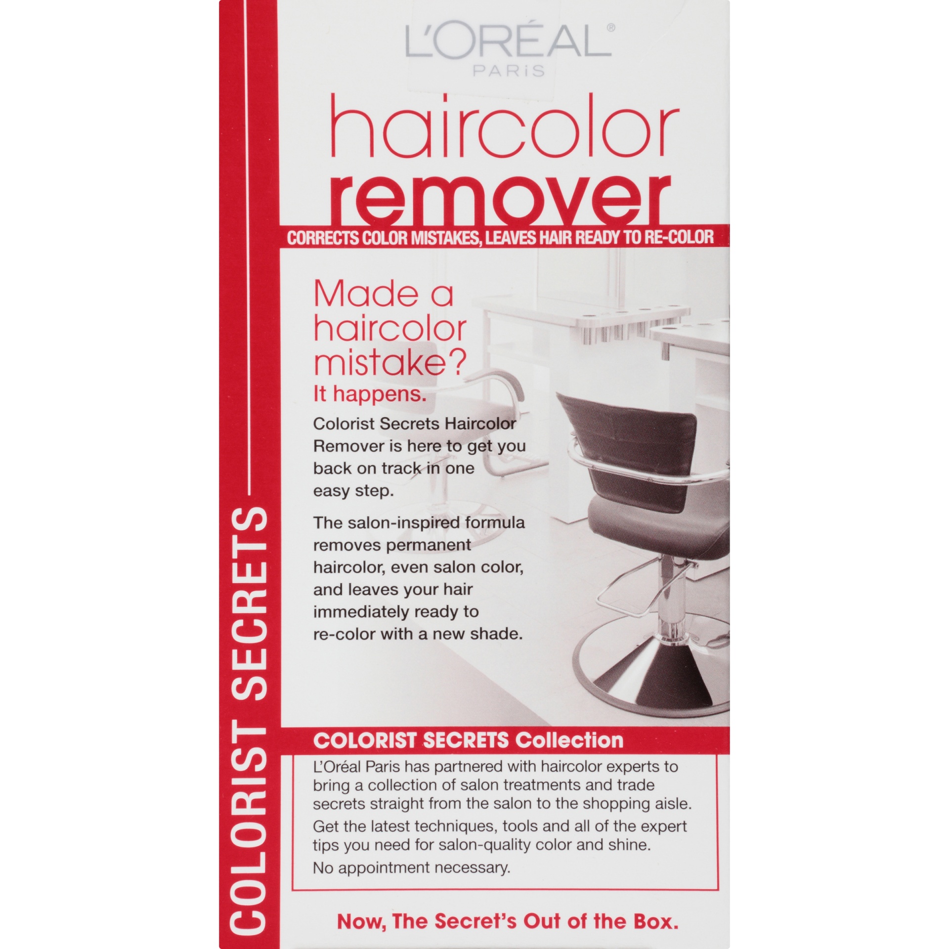 slide 7 of 7, L'Oréal Colorist Secrets Artificial Haircolor Remover Kit, 1 ct
