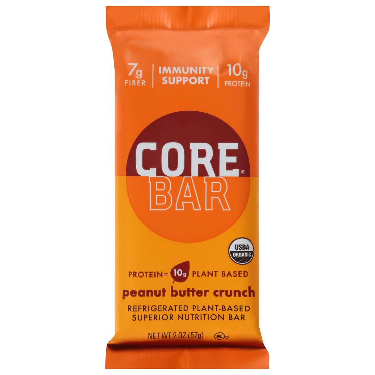 slide 1 of 9, Core Peanut Butter Crunch Nutrition Bar 2 oz, 2 oz