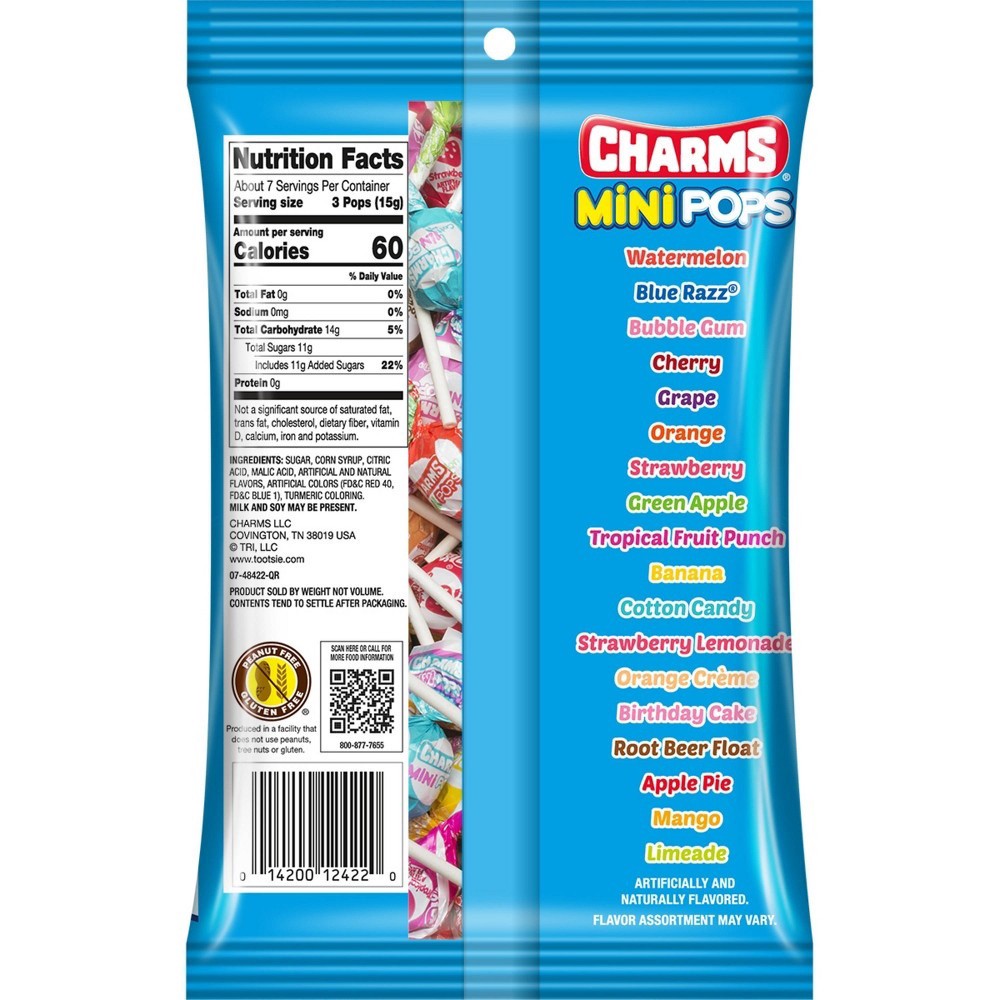 slide 3 of 5, Charms Mini Pop Peg, 3.95 oz