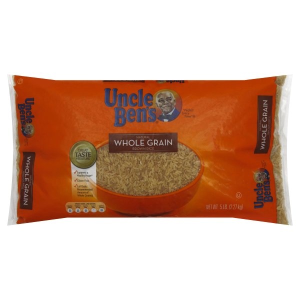 slide 1 of 1, Ben's Original Whole Grain Brown Rice, 5 lb