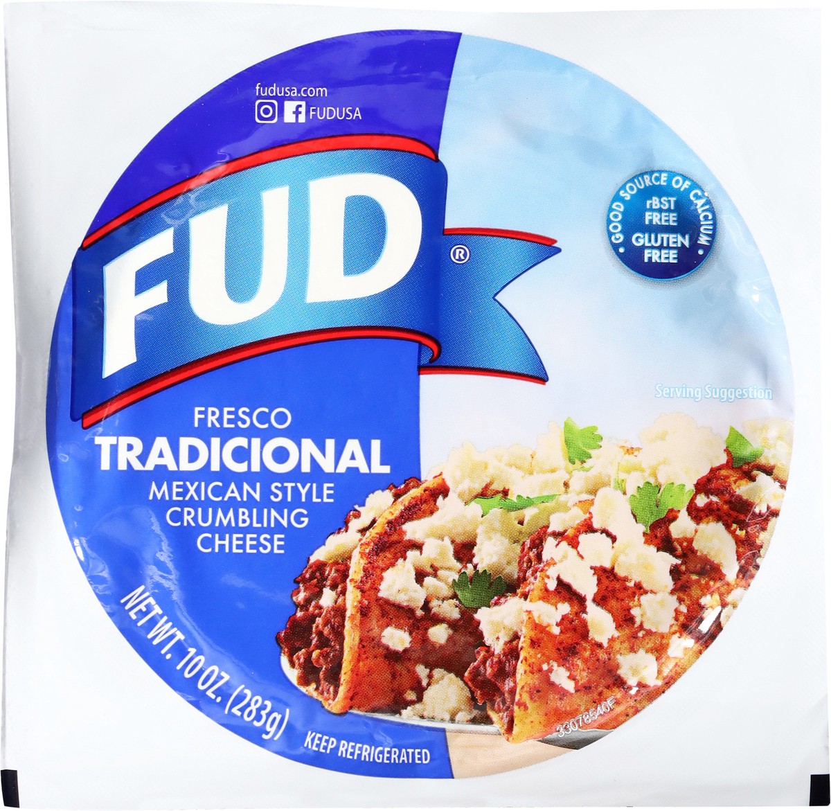 slide 7 of 14, FUD Mexican Style Fresco Tradicional Crumbling Cheese 10 oz, 10 oz