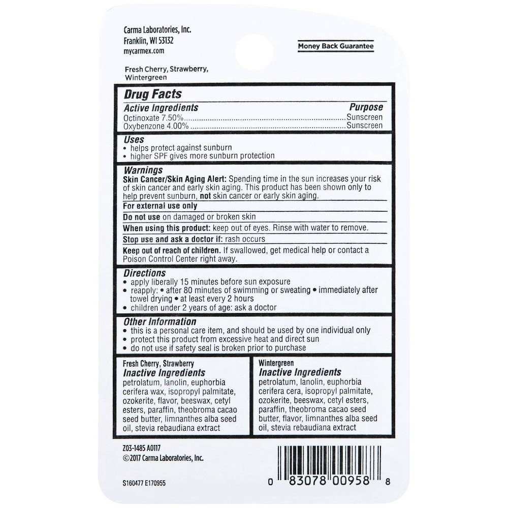 slide 3 of 3, Carmex Daily Lip Balm Variety Pack, 3 ct; 0.45 oz