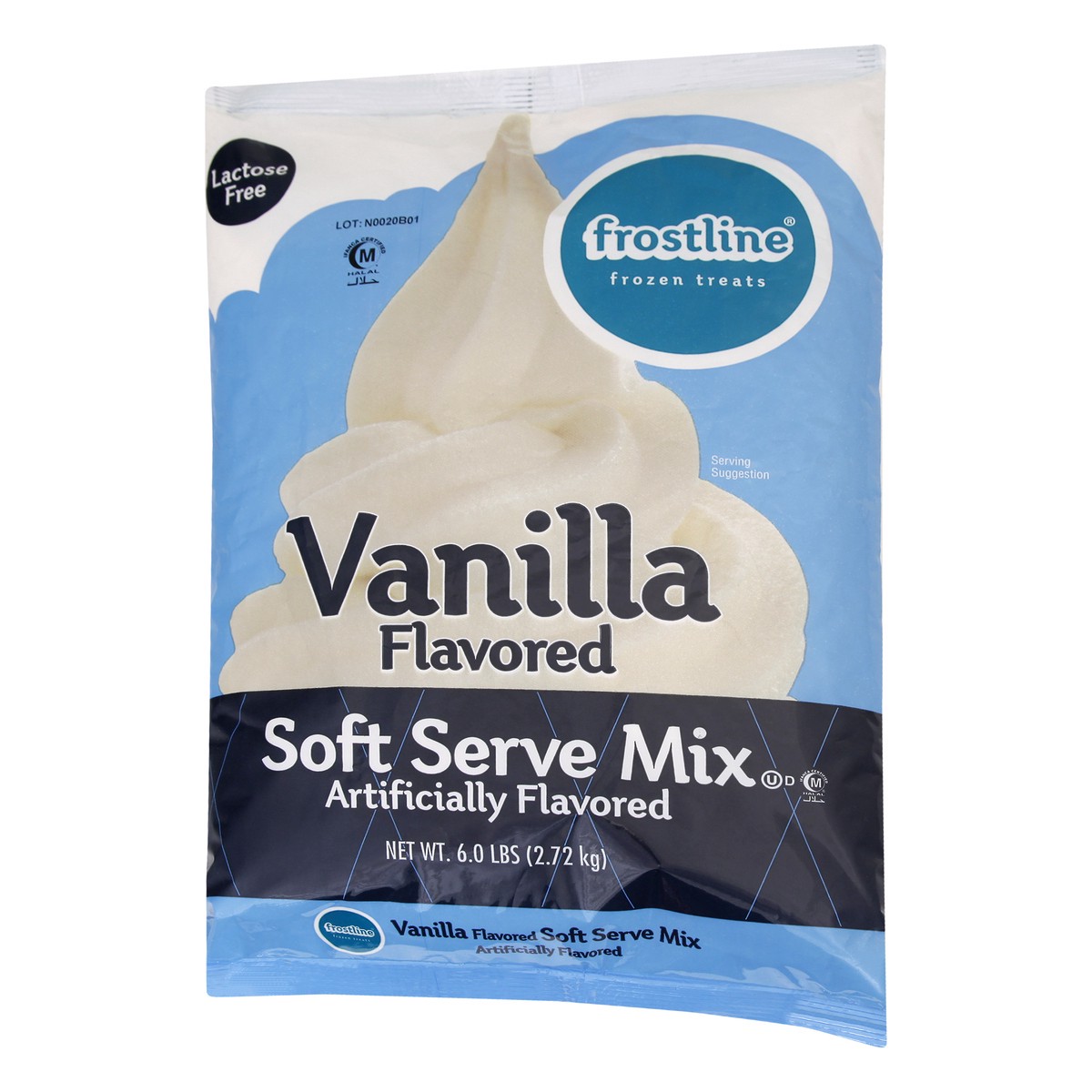 slide 8 of 9, Frostline Vanilla Flavored Soft Serve Mix - 6 lb, 6 lb