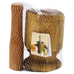 Bene Casa Mortar & Pestle Wood - Each