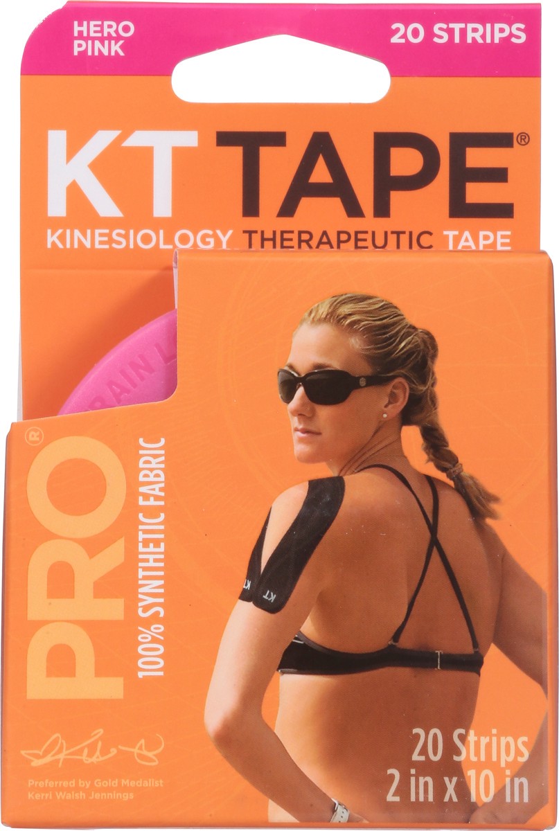 slide 5 of 9, KT Tape Pro Athletic Tape, Hero Pink, 1 ct