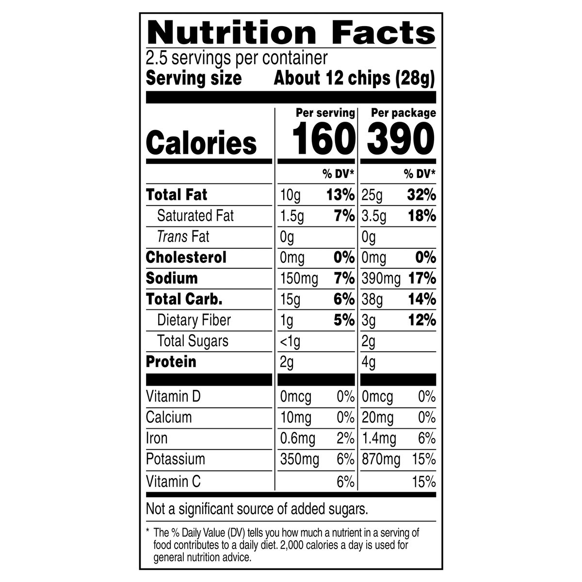 slide 8 of 8, Ruffles Potato Chips Original 2 1/2 Oz, 2.5 oz