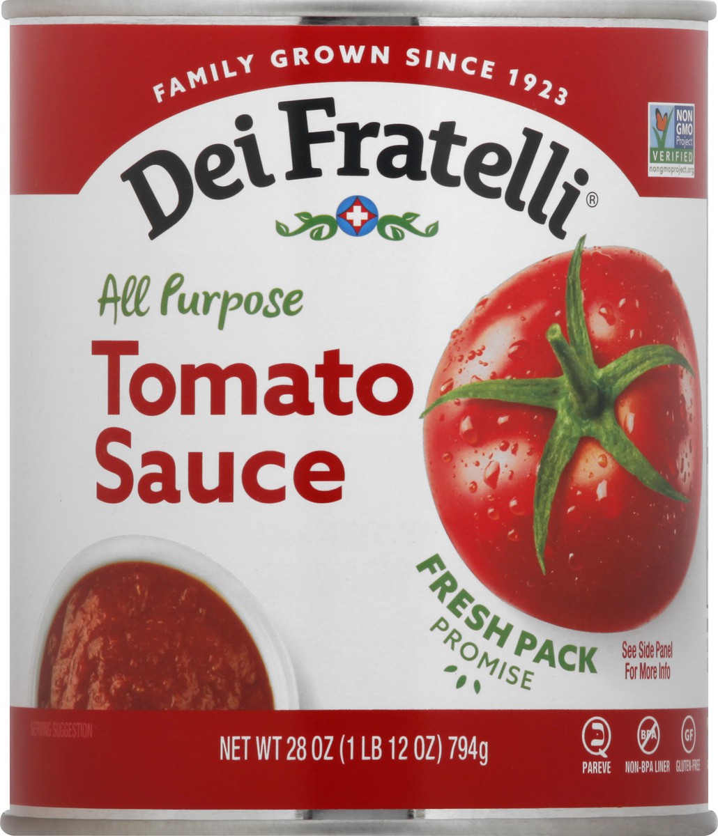 slide 6 of 9, Dei Fratelli All Purpose Tomato Sauce, 28 oz