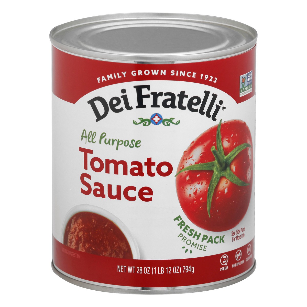 slide 1 of 9, Dei Fratelli All Purpose Tomato Sauce, 28 oz