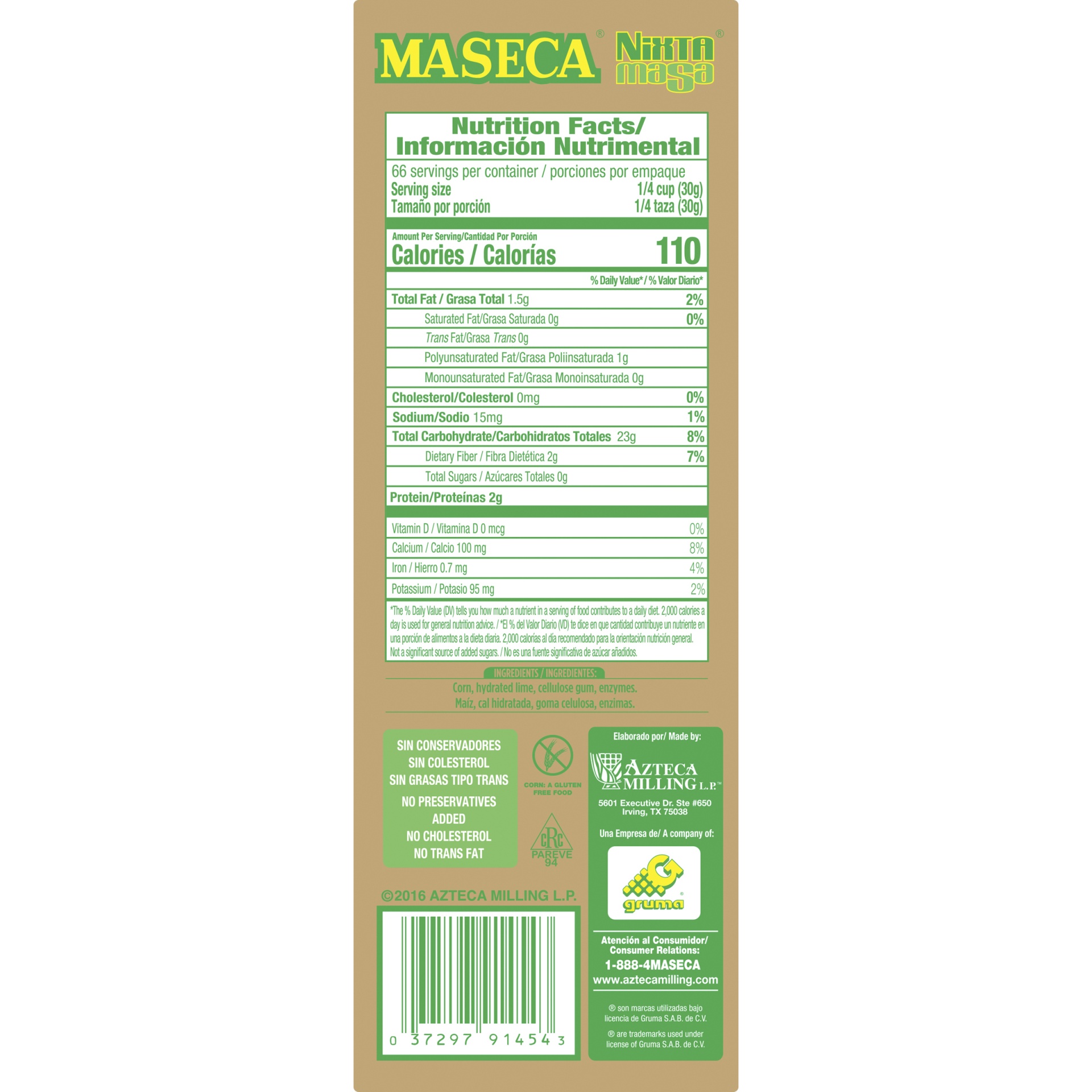 Maseca Corn Flour 4.4 lb 4.4 lb Shipt