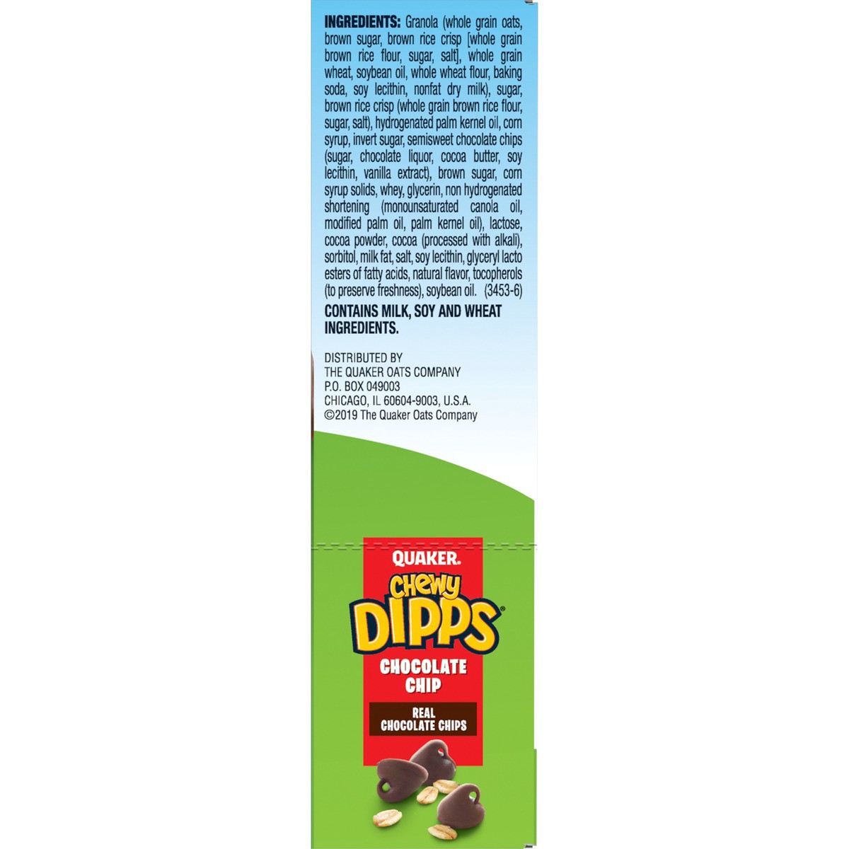 slide 6 of 6, Quaker Chewy Dipps Chocolate Chip Granola Bars - 6ct, 6 ct