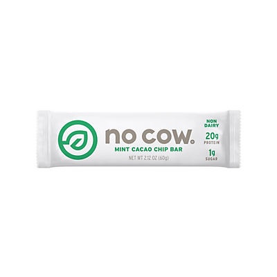 slide 1 of 1, No Cow Mint Cacao Chip Bar, 2.14 oz