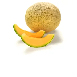 Sliced Cantaloupes