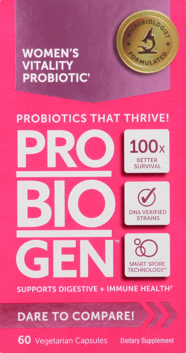 slide 1 of 2, Probiogen Women's Vitality Probiotic 60 ea, 60 ct