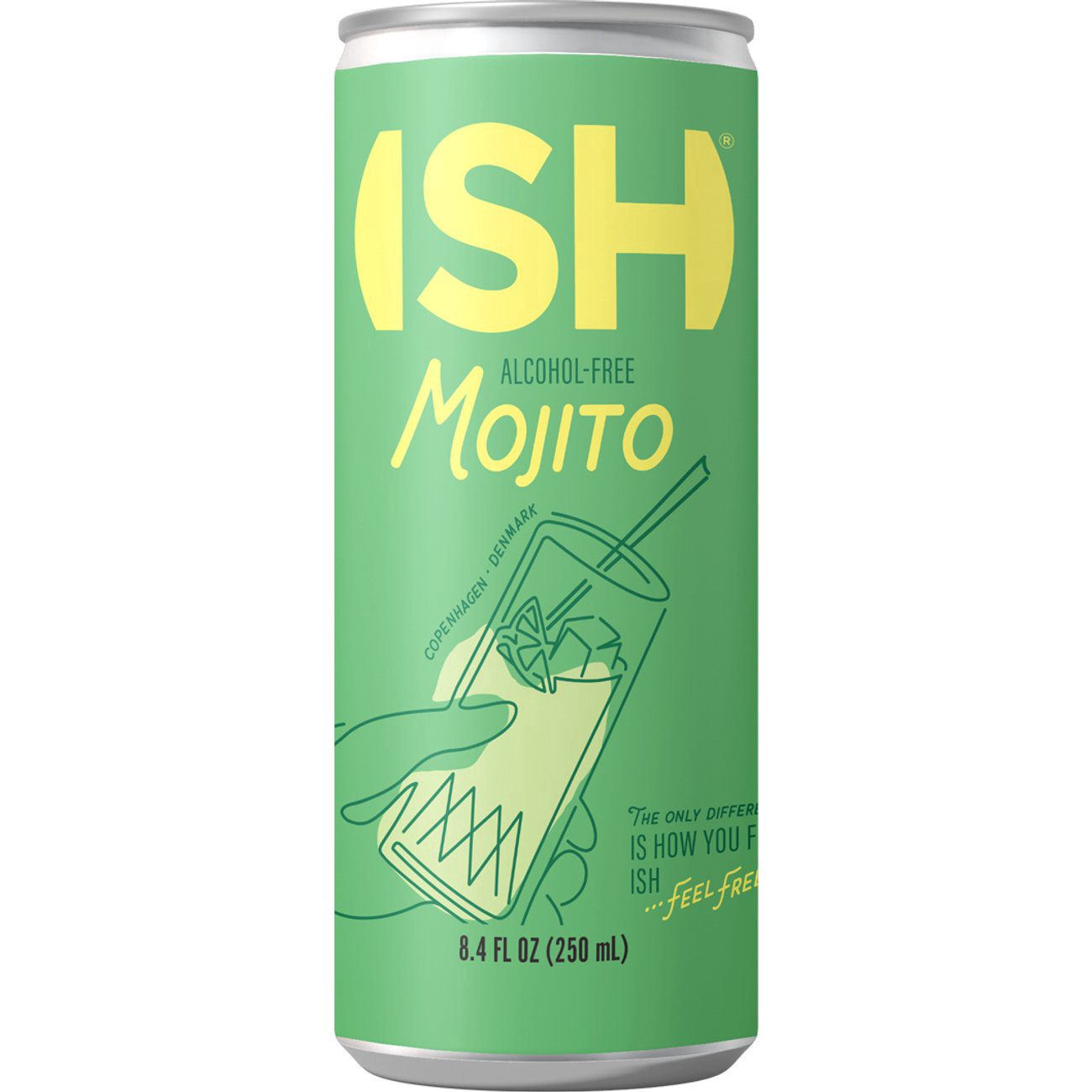 slide 1 of 1, ISH Non-Alcoholic Mojito, 8.4 oz