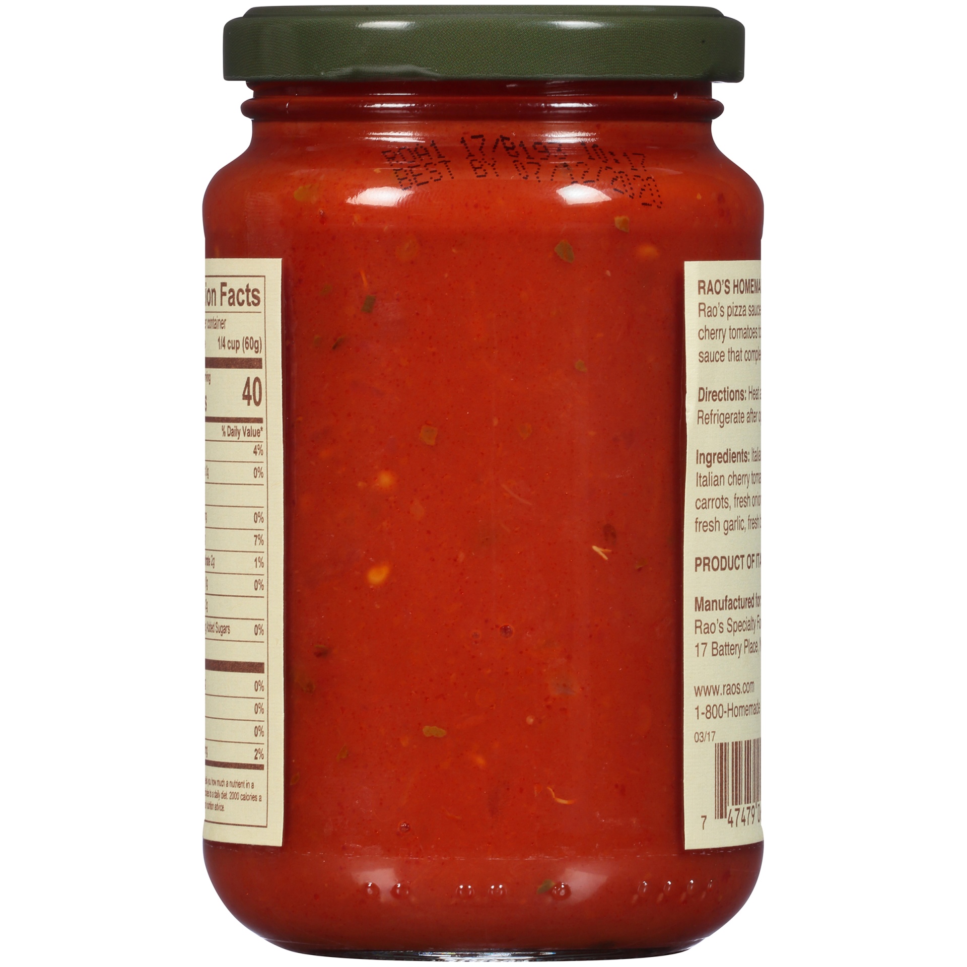 slide 3 of 8, Rao's Homemade Classic Pizza Sauce Premium Quality All Natural Keto Friendly Slow-Simmered - 13oz, 13 oz