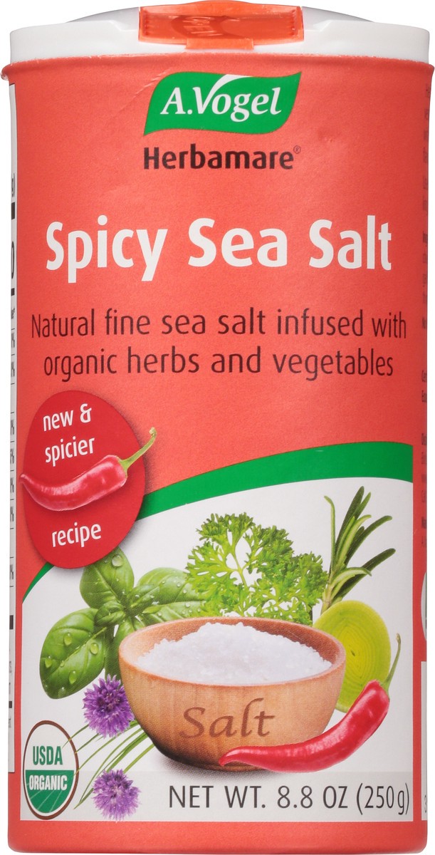 slide 7 of 12, A Vogel Herbamare Spicy Sea Salt 8.8 oz, 8.8 oz