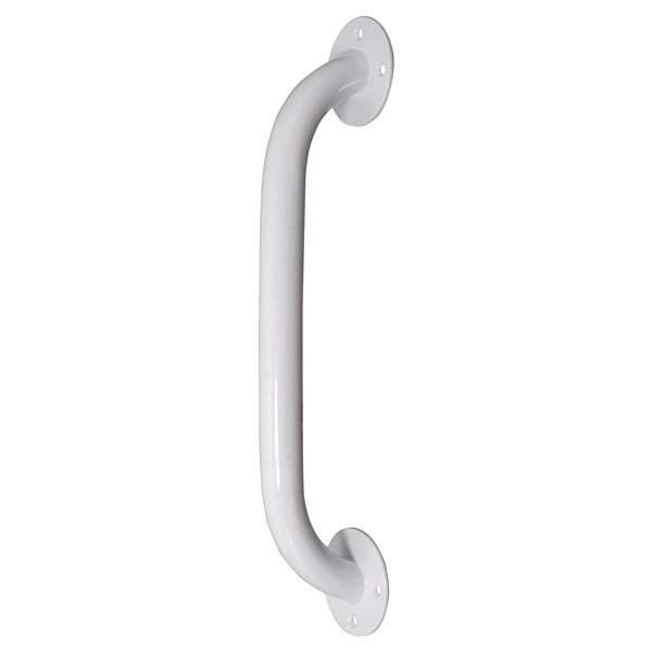 slide 1 of 1, Drive Medical White Powder Coated Grab Bar, 12 in