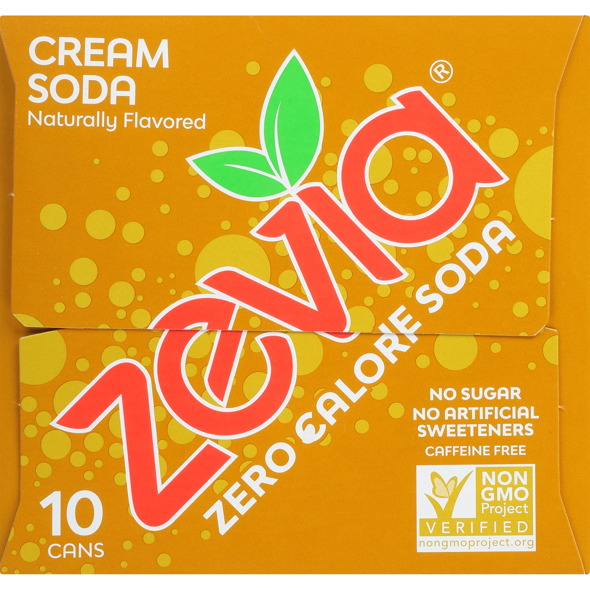 slide 4 of 8, Zevia Cream Soda /, 10 ct; 12 oz