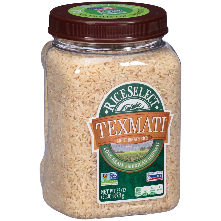 slide 5 of 8, RiceSelect Texmati Light Brown Rice, 36 oz