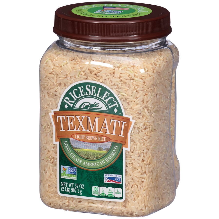 slide 3 of 8, RiceSelect Texmati Light Brown Rice, 36 oz