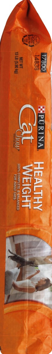 slide 3 of 6, Purina Cat Chow Healthy Weight Cat Food, 13 lb