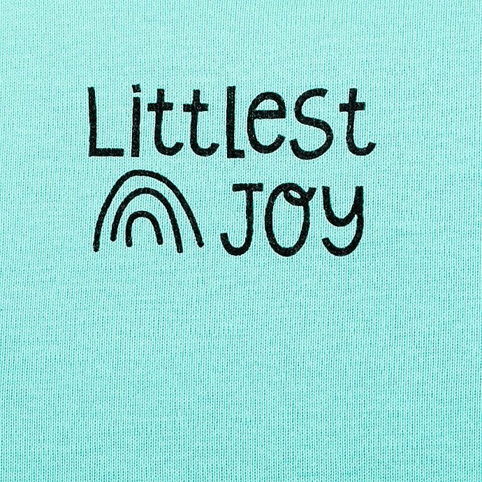 slide 4 of 5, Lamaze Newborn Littlest Joy Organic Cotton Bodysuit, Pant, and Bib Set - Mint/Grey, 3 ct