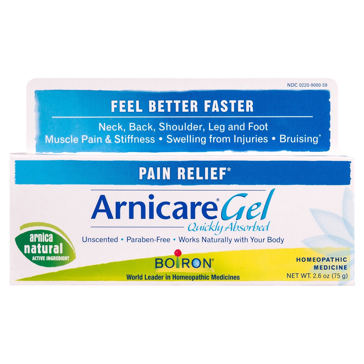 slide 1 of 2, Boiron Arnicare Gel for Relief of Joint Pain, Muscle Pain, Muscle Soreness, and Swelling from Bruises or Injury Non-greasy and Fragrance-Free - 2.6 oz, 2.6 oz