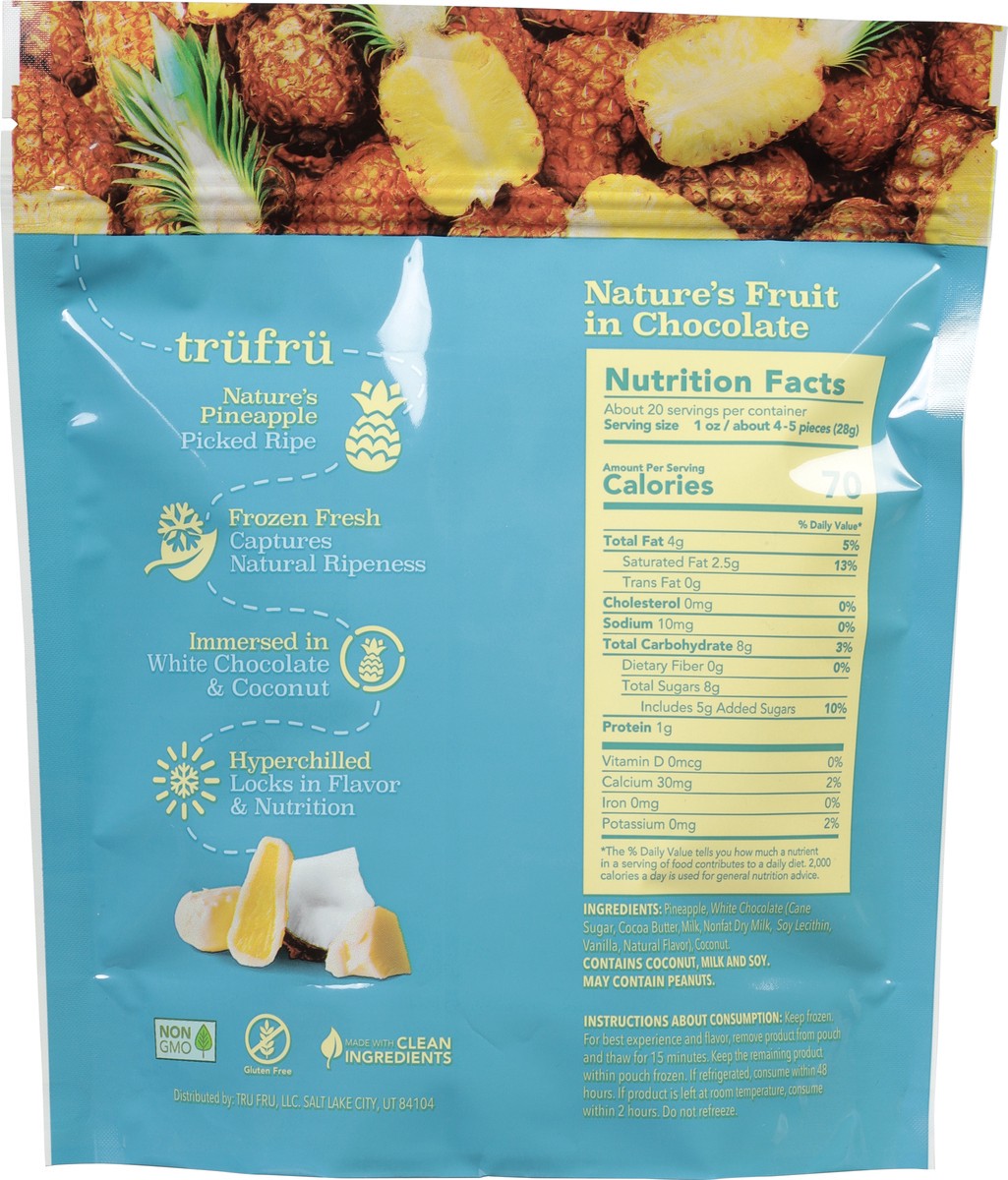slide 9 of 12, Tru Fru Pina Colada Pineapple Coconut Nature's Pineapple 20 oz, 20 oz
