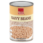 slide 1 of 1, Harris Teeter Navy Beans, 15.5 oz