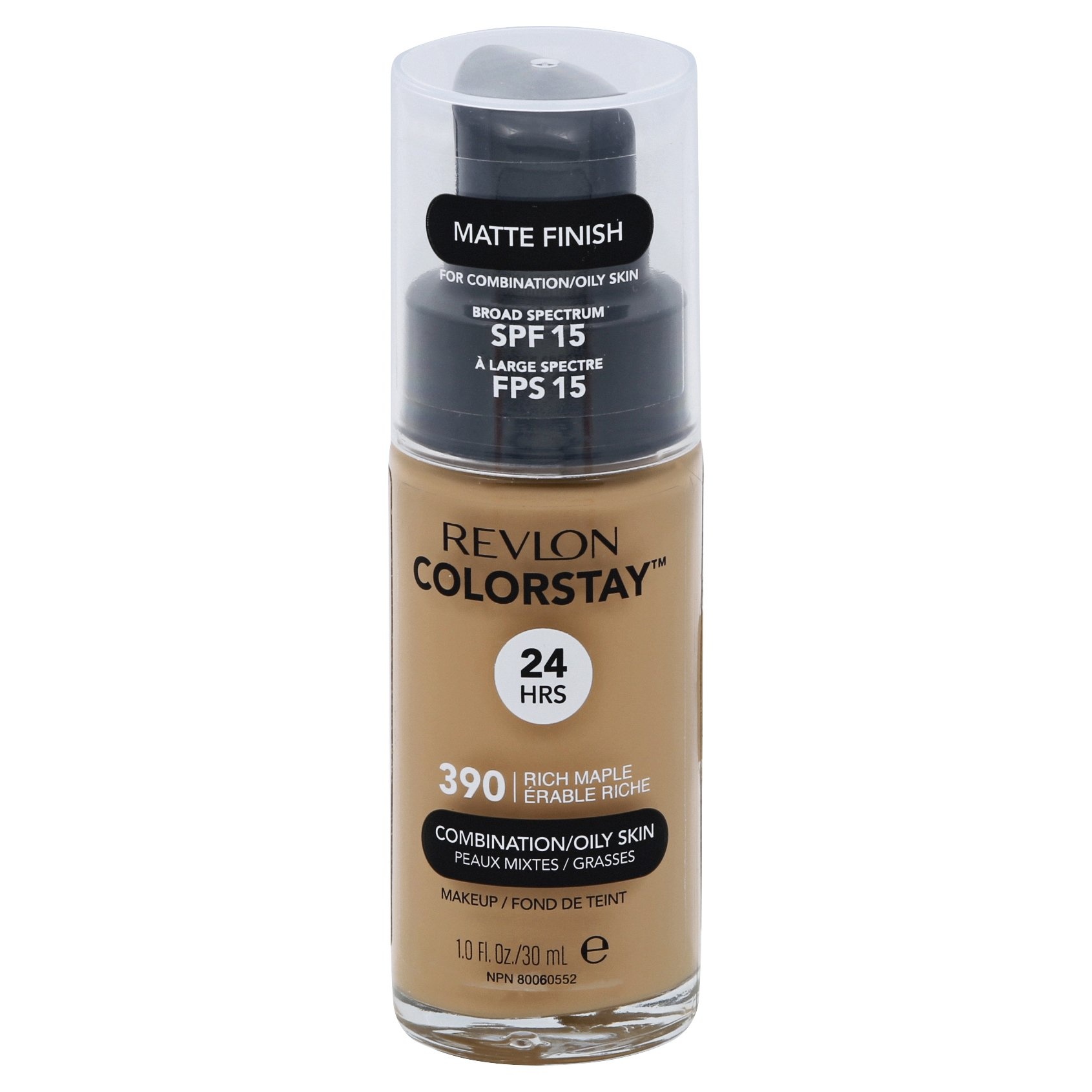 slide 1 of 2, Colorstay Makeup Foundation For Combination Oily Skin - Rich Maple, 1 fl oz