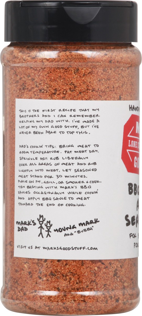 slide 11 of 13, Mark's Good Stuff BBQ Rub and Seasoning 12 oz Bottle, 12 oz