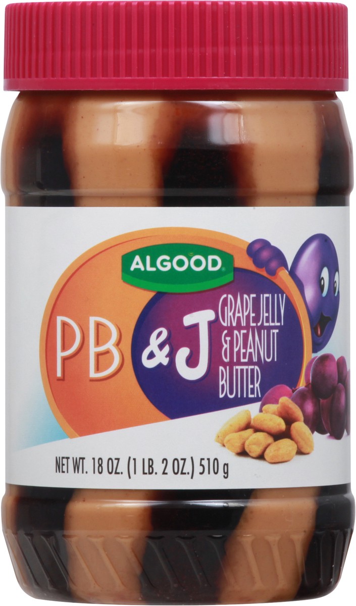 slide 8 of 12, algood Grape Jelly & Peanut Butter 18 oz, 18 oz