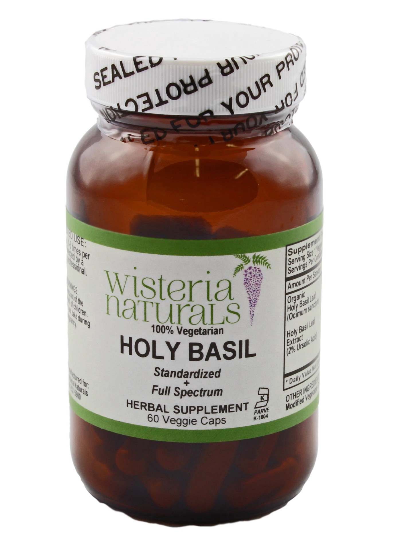 slide 1 of 1, Vitality Caps Holy Basil Veggie, 90 ct