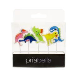 Priabella Dinosaurs Birthday Candles