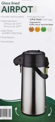 Winware 2.2 Liters Glass Lined Airpot 1 ea
