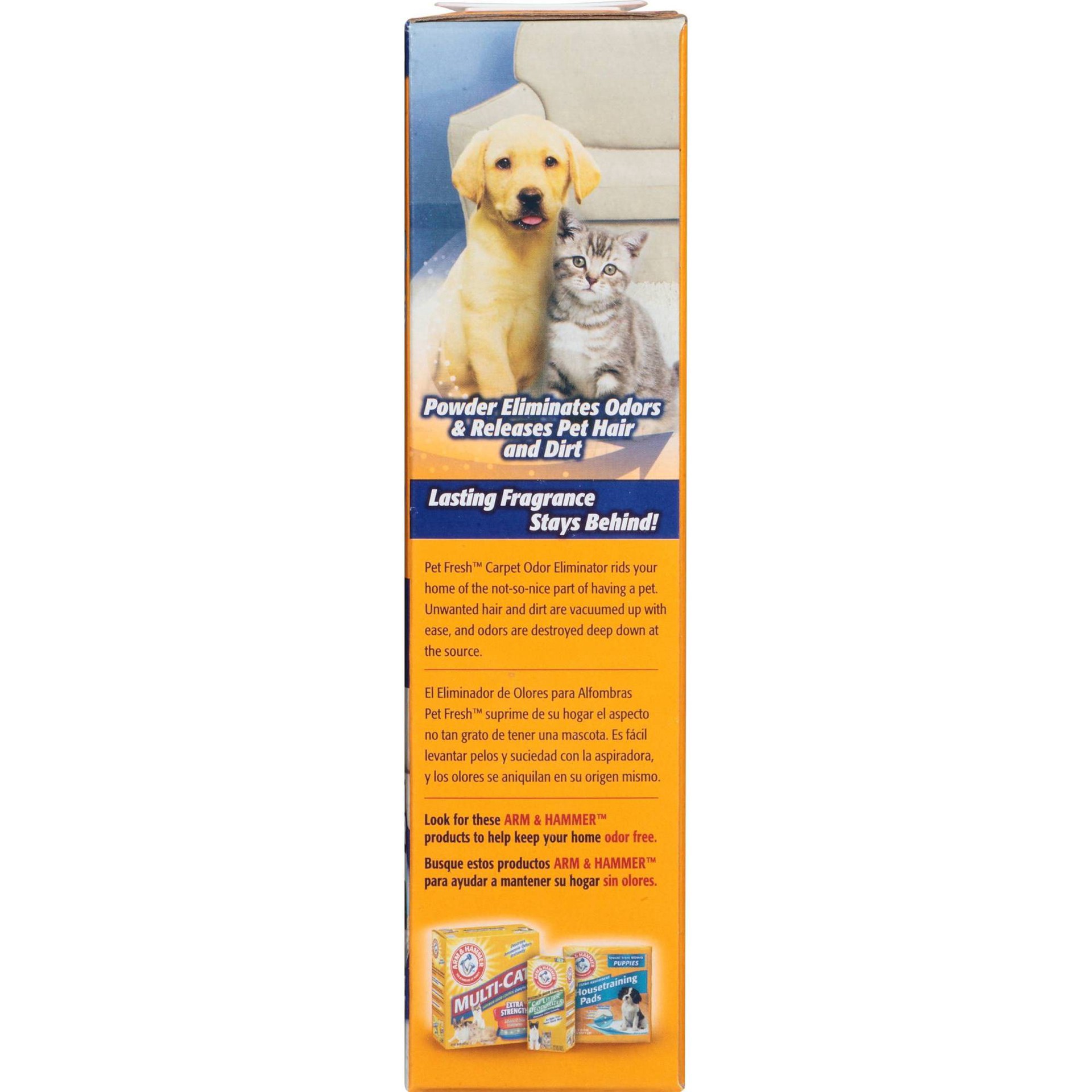 slide 10 of 11, ARM & HAMMER Pet Fresh Carpet Odor Eliminator, 30 oz