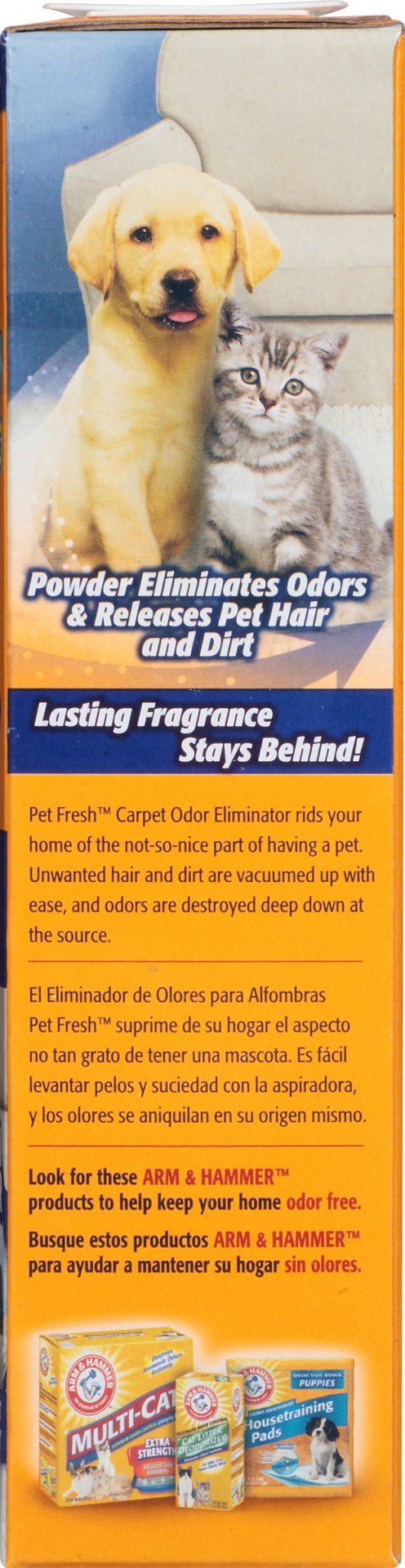 slide 5 of 6, ARM & HAMMER Pet Fresh Carpet Odor Eliminator, 30 oz