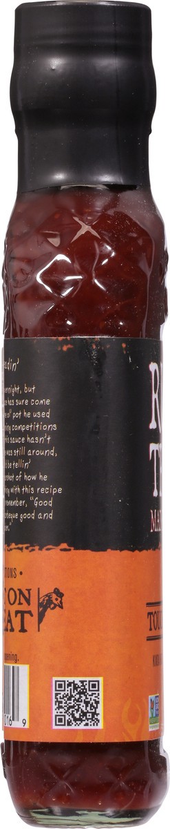 slide 7 of 9, Rufus Teague Touch O' Heat BBQ Sauce, 16 oz