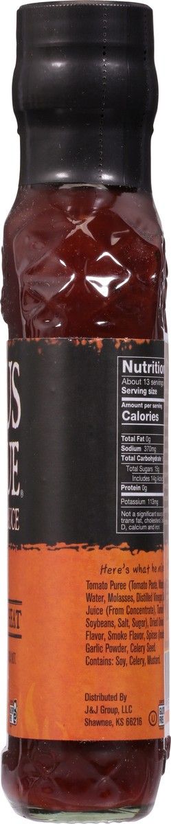 slide 8 of 9, Rufus Teague Touch O' Heat BBQ Sauce, 16 oz