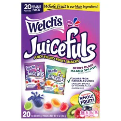 Welch's Juicefuls Fruit Wave Fruit Snack 20 ct