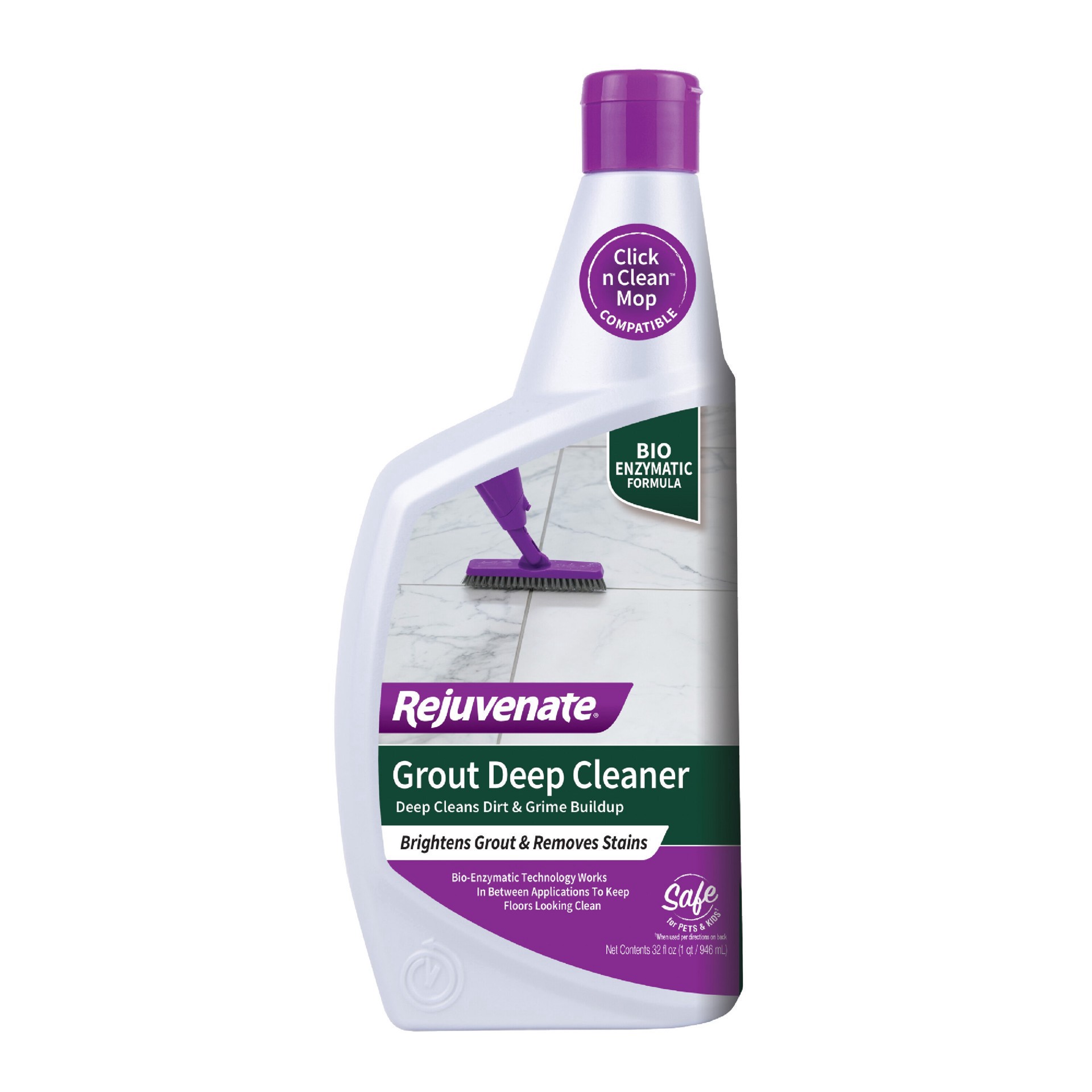 slide 1 of 6, Rejuvenate Tile & Grout Deep Cleaner, 32 fl oz