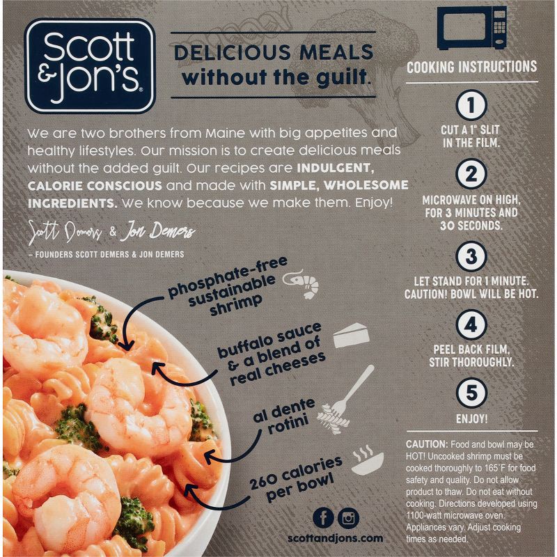 slide 2 of 6, Scott & Jon's Shrimp Mac, 8 oz