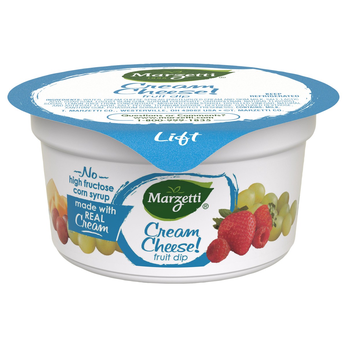 slide 1 of 8, Marzetti Cream Cheese Fruit Dip, 3.75 oz