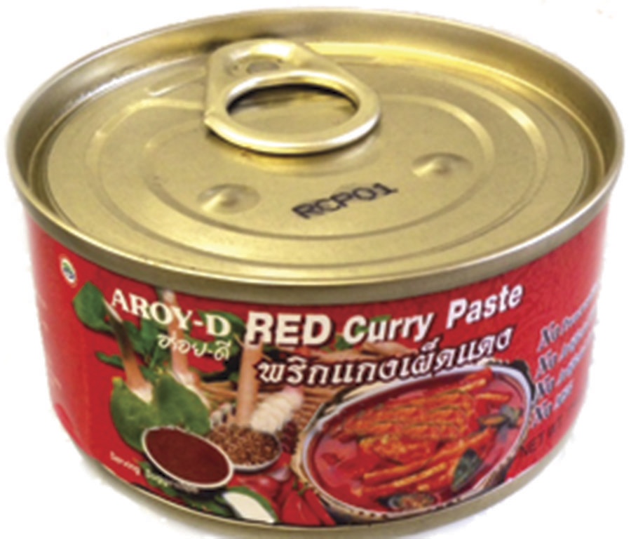 slide 1 of 1, Aroy-D Red Curry Paste, 4 oz