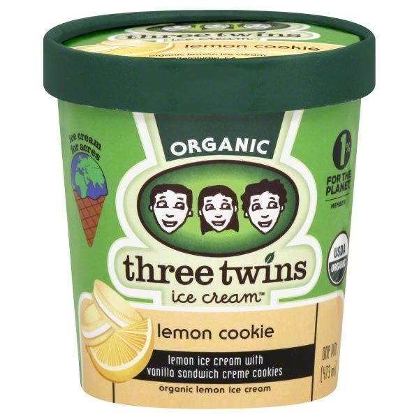 slide 1 of 1, Three Twins Ice Cream 1 pt, 1 pint