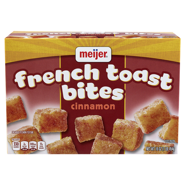 slide 1 of 1, Meijer French Toast Stick Bites, 16 oz