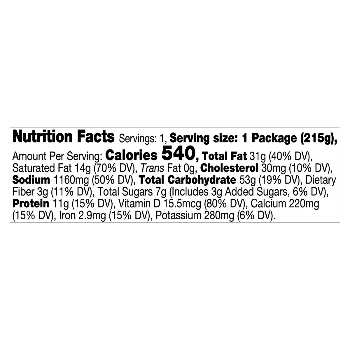 slide 9 of 9, Jimmy Dean Biscuits & Gravy - Sausage, 7.6 oz Box, 215.46 g